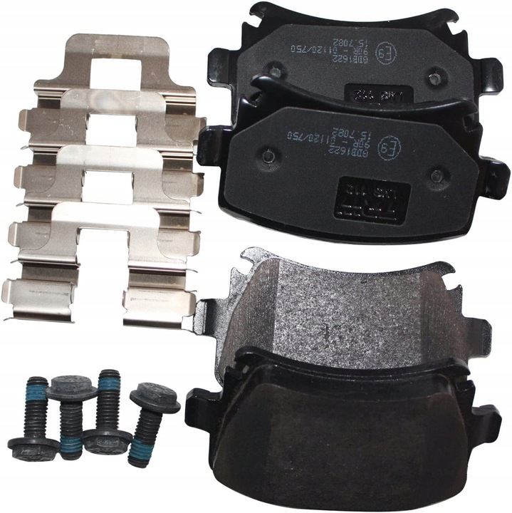 KLOCKI HAMULCOWE TYŁ GDB1622 TRW AUDI A3