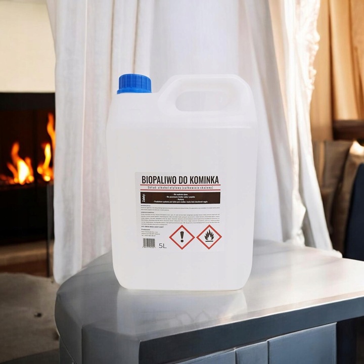 ZESTAW 2x BIOPALIWO DO KOMINKA BIOETANOL BIOKOMINEK 5L/5000 ML