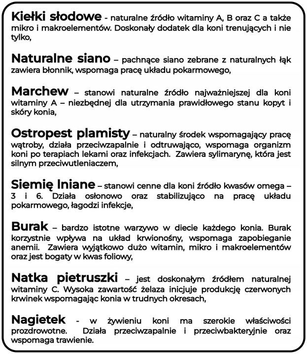 ZDROWY PRZYSMAK dla KONIA smakołyk cukierki 10kg smak JABŁKO pasza WITAMINY