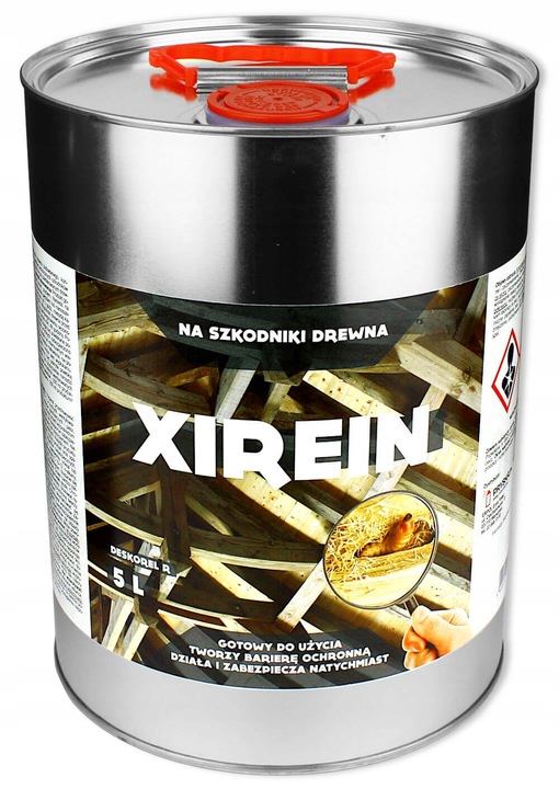 ŚRODEK PŁYN ZWALCZA KORNIKI SPUSZCZELE KOŁATKI TERMITY XIREIN