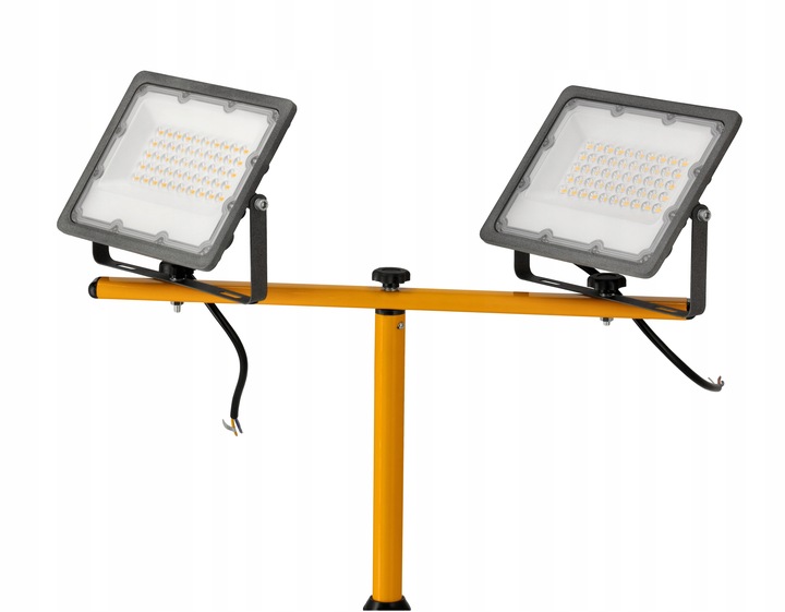 2x Halogen LED Naświetlacz Reflektor 50W IP65 PREMIUM + Statyw