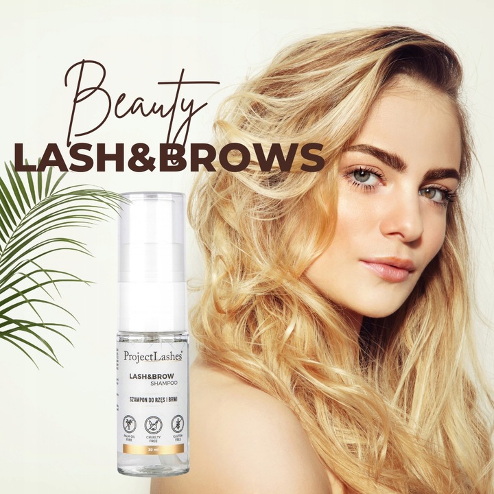 SZAMPON DO RZĘS I BRWI ProjectLashes 30 ml łagodny