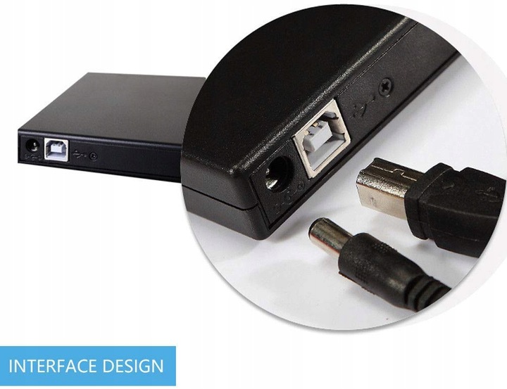 NAPĘD CD-R/DVD-ROM/RW NAGRYWARKA Zewnętrzny USB