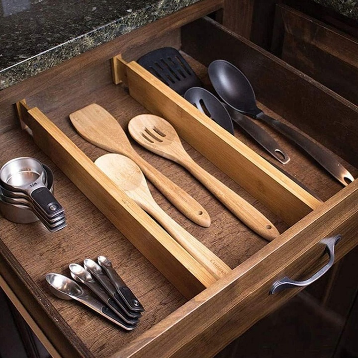 4x ORGANIZER DO SZUFLADY SZUFLAD PRZEGRÓDKA SEPARATOR PRZEGRODY