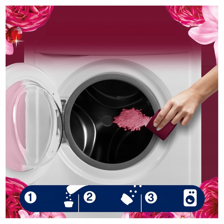 Lenor Perełki zapachowe Ruby Jasmine 195g