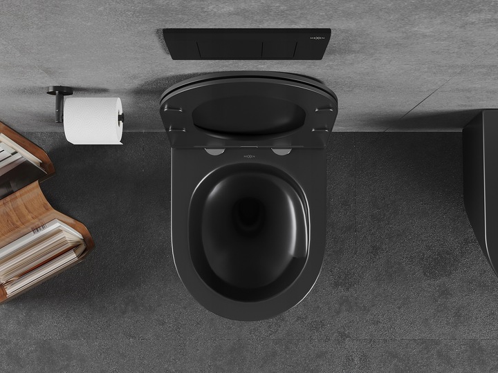 MEXEN LENA MISKA WC RIMLESS TORNADO DESKA WOLNOOPADAJĄCA DUROPLAST