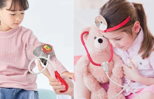 ZESTAW MAŁEGO LEKARZA STACJA MEDYCZNA PIELĘGNIARKA