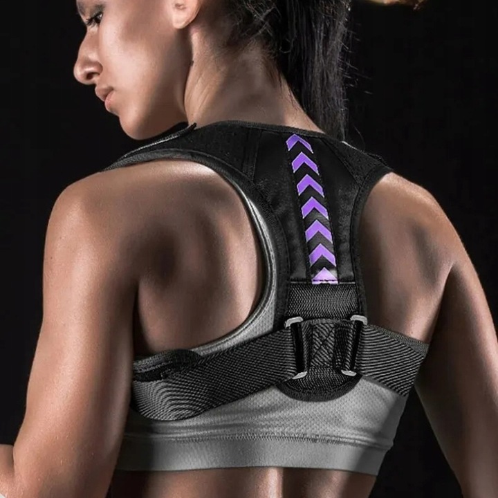 Inteligentny korektor postawy wad kręgosłupa pajączek na plecy proste plecy