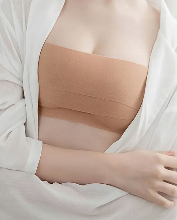 TAŚMA MODELUJĄCA UNOSZĄCA BIUST PUSH UP TAPE 5M DEKOLT ORYGINALNA BOOB BEŻ