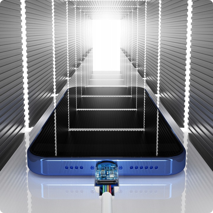 BASEUS MOCNY KABEL USB - LIGHTNING DO IPHONE IPAD PRZEWÓD 2.4A 1.5M 2SZT