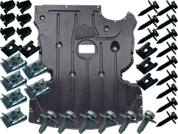 Osłona Silnika BMW 3 e90 e91 e92 2005-2013 +SPINKI