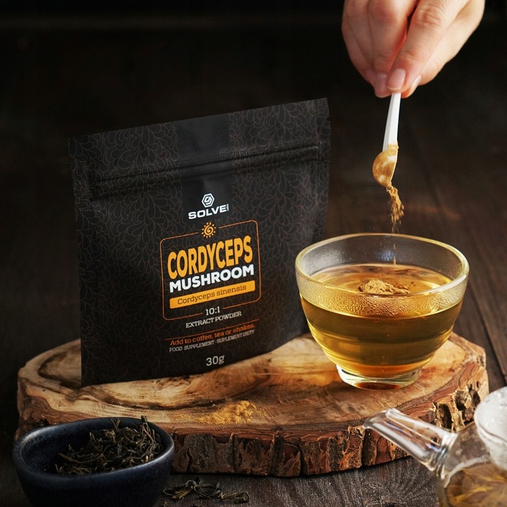 CORDYCEPS SINENSIS 10:1 EKSTRAKT 30G SOLVE LABS