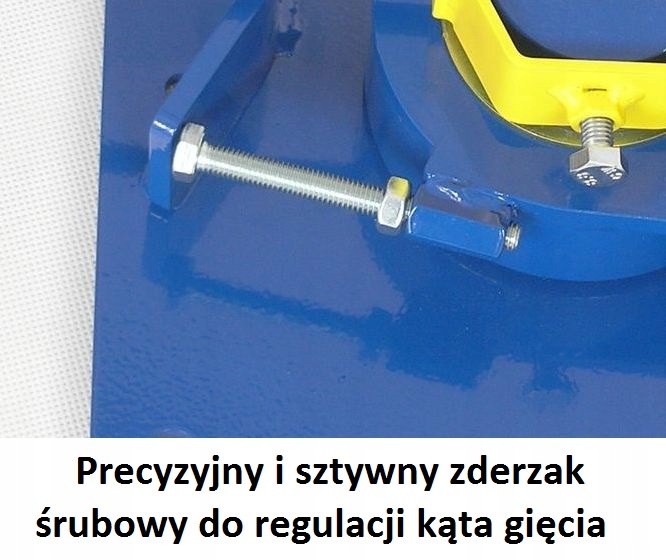 Giętarka HARTOWANA z ŁOŻYSKIEM do prętów 6-16 drutu zbrojenia strzemion GP5