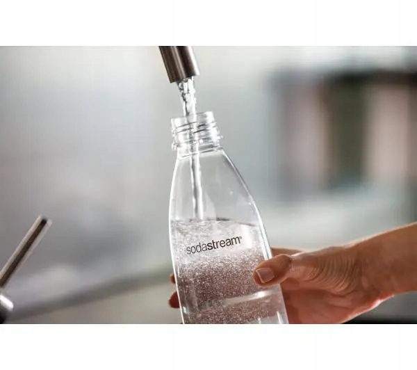 2x BUTELKI SODASTREAM FUSE BIAŁE BUTELKA DO SATURATORA 1L DO ZMYWARKI