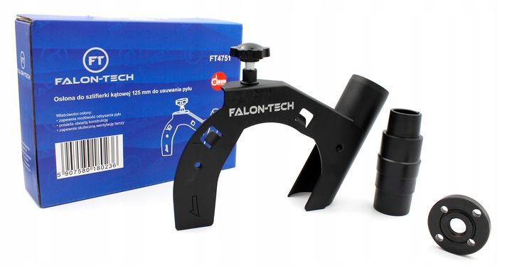 OSŁONA TARCZY SZLIFIERKI KĄTOWEJ PRZECIWPYŁOWA DO USUWANIA PYŁU