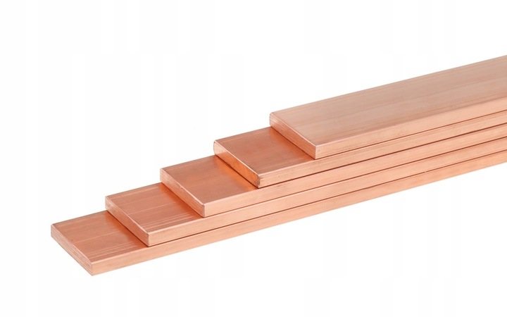 Płaskownik miedziany 20x3mm x 1mb | 100cm