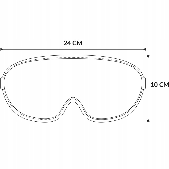3D PREMIUM MASKA DO SPANIA OPASKA DO SNU NA OCZY 100% ZACIEMNIENIA
