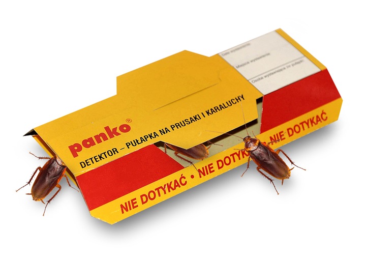 5X LEP PUŁAPKA KLEJ NA KARALUCHY I PRUSAKI PANKO