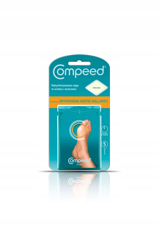 COMPEED plastry na halluksy 5 szt x2