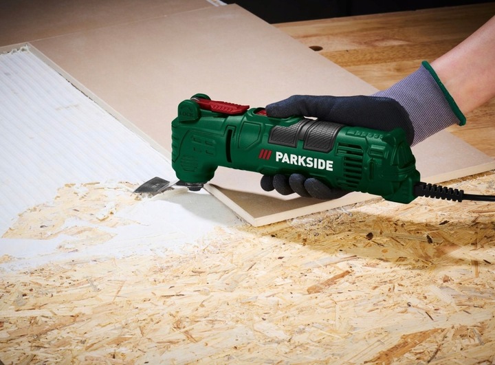 Narzędzie wielofunkcyjne Parkside 230V sieciowe multitool RENOWATOR