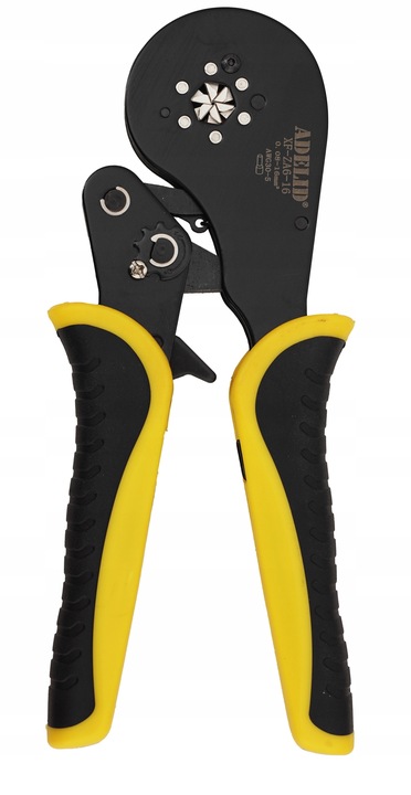 ZACISKARKA PRASKA DO TULEJEK KONEKTORÓW KABLI SZEŚCIOKĄTNA 0,08-16