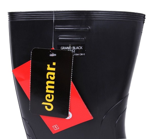 KALOSZE GUMOWCE OCHRONNE GRAND BLACK ROZ.43