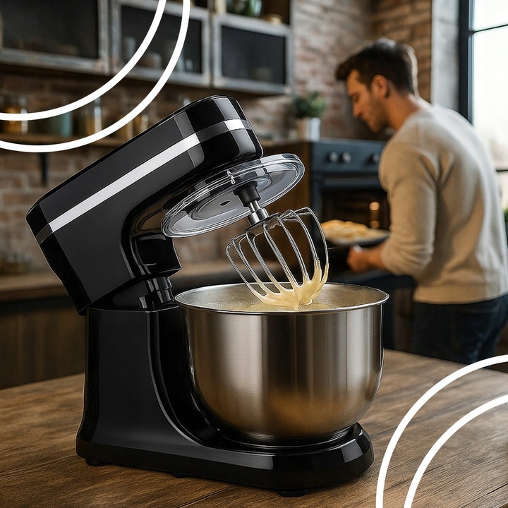 ROBOT KUCHENNY PLANETARNY Z MISĄ 6L WIELOFUNKCYJNY MIKSER 3w1 3200W XL