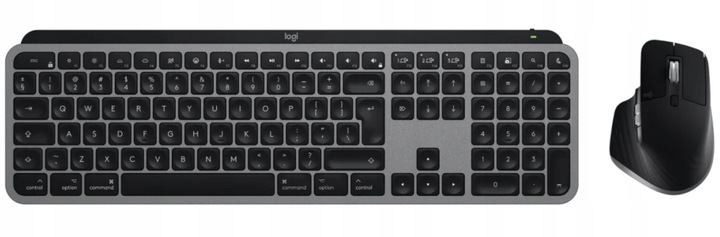 Zestaw LOGITECH MX Keys S Combo for Mac Szary
