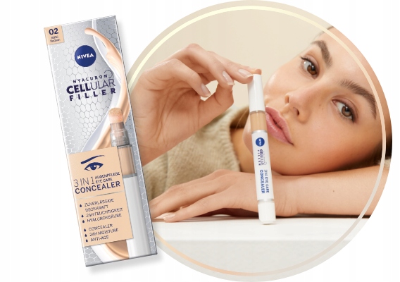 Krem pod oczy NIVEA Hyaluron Cellular naturalny