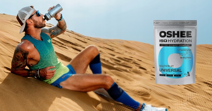 OSHEE ISO Hydration izotonik w proszku Multifruit 1050 g
