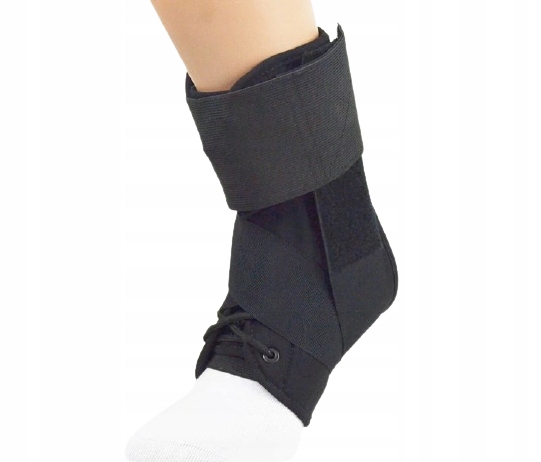 ORTEZA STAWU SKOKOWEGO OPASKA ELASTYCZNA STABILIZATOR KOSTKI I STOPY