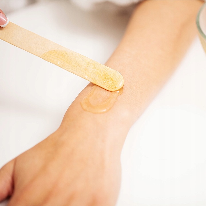 Twardy Wosk Do Depilacji Bezpaskowy Różowy Dropsy Duże Opakowanie 1kg