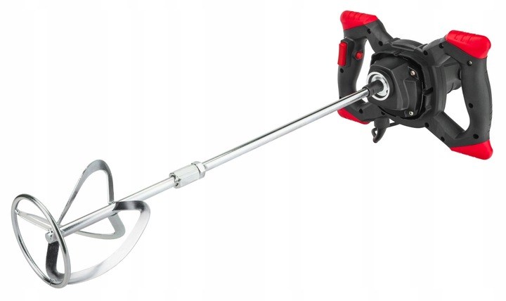 Mieszadło ELEKTRYCZNE do Kleju Farb Betonu 2650W 2X MIESZALNIK +