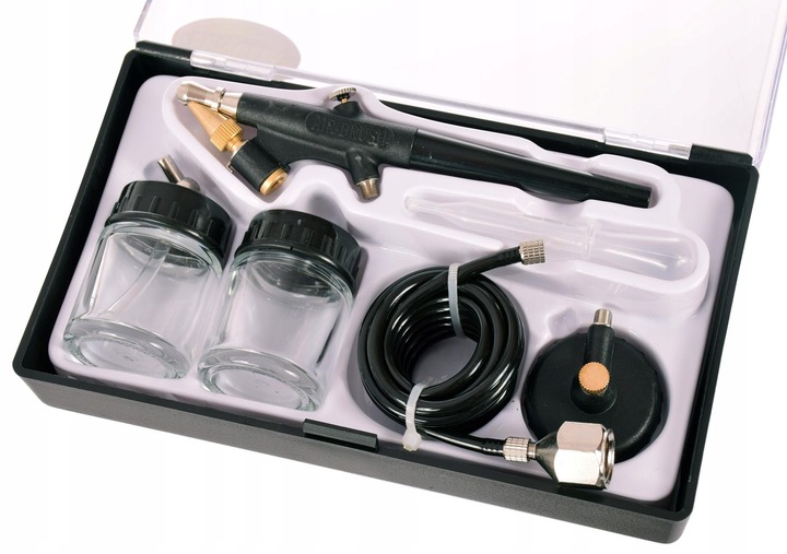 Aerograf modelarski do dużego kompresora 1/4"