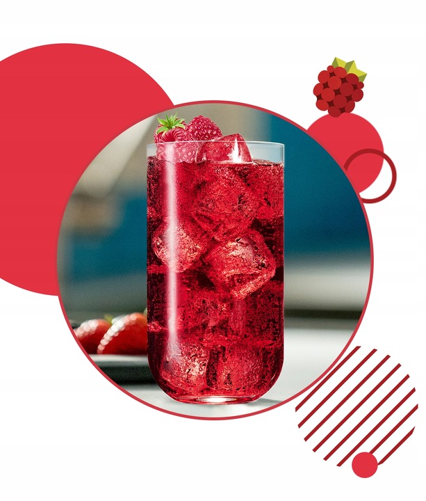 Syrop koncentrat do wody SodaStream Malina Bez Cukru 440ml