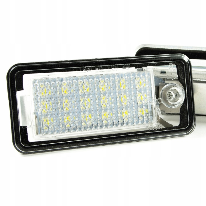 Podświetlenie Tablicy Rejestracyjnej Lampki Led do Audi A3 8P A4 B6 B7 A6