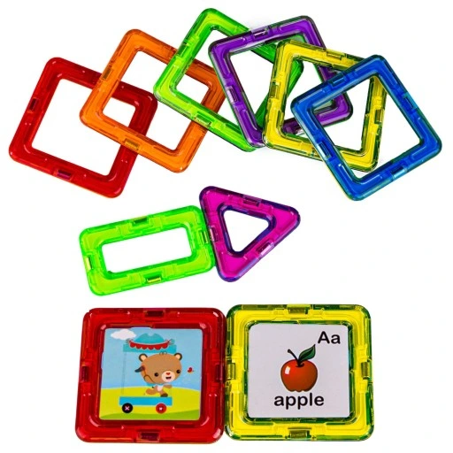 KLOCKI MAGNETYCZNE KONSTRUKCYJNE DUŻE PANELE 3D