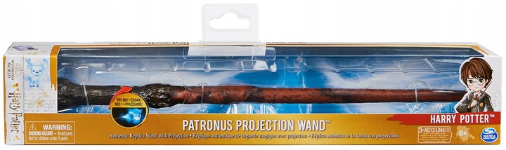 HARRY POTTER MAGICZNA RÓŻDŻKA PATRONUS PROJEKTOR