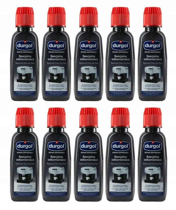 2x Odkamieniacz do ekspresów ciśnieniowych durgol swiss espresso 125ml.