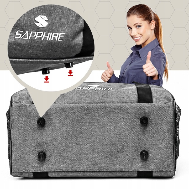 TORBA bagaż podręczny DO SAMOLOTU 40x20x25 RYANAIR pojemna UCHWYT kieszenie