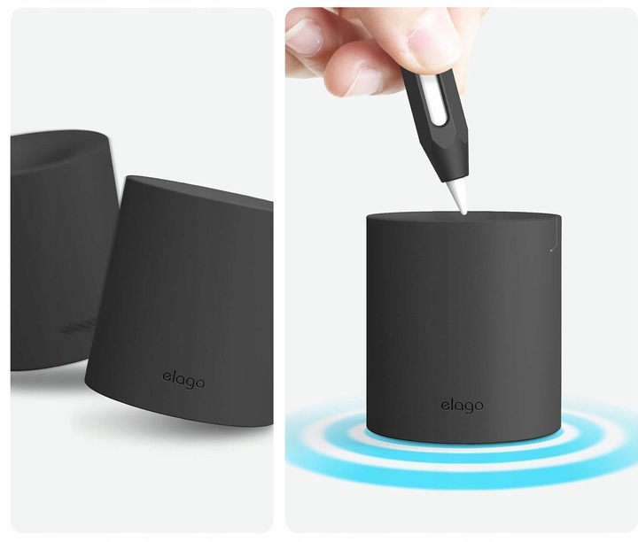 ELAGO Silikonowa Podstawka pod Apple Pencil i Dowolny Rysik do Tabletu