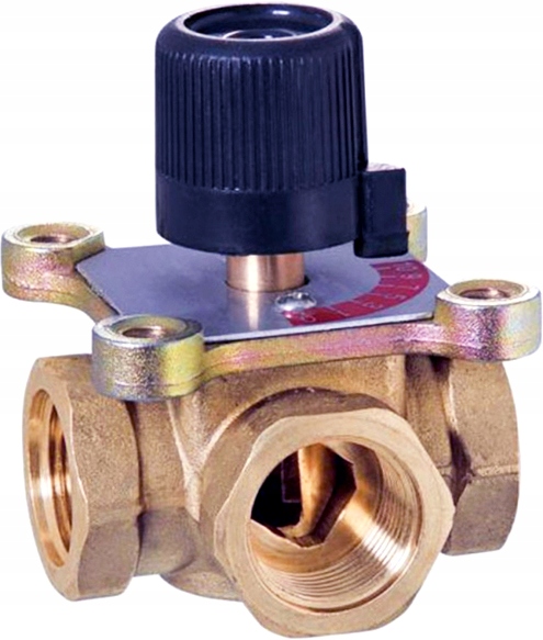 Zawór trójdrożny mieszający 1" NORDIC TEC zawór 3-drogowy MIESZACZ 1 cal