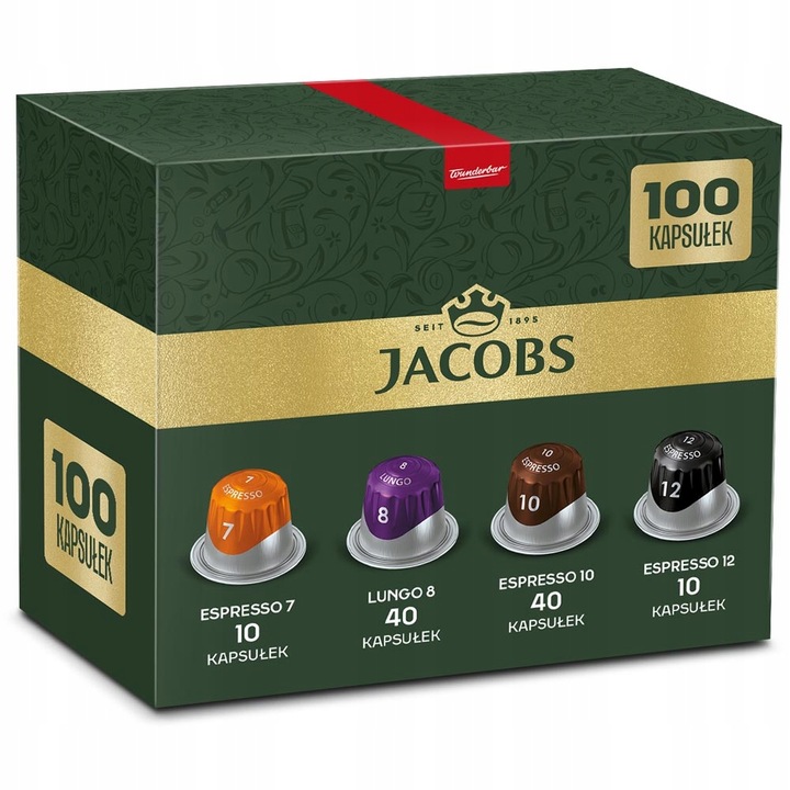 Kapsułki Jacobs mix kawa do Nespresso(r)* 90+10 GRATIS!