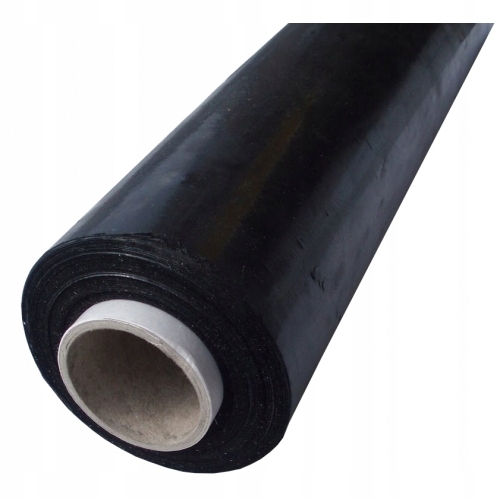 FOLIA STRETCH CZARNA 3,0 KG DUŻO FOLI KRYJĄCA