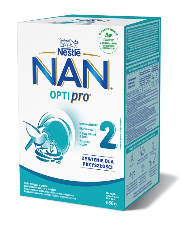 Mleko modyfikowane NAN Optipro 2, 650 g