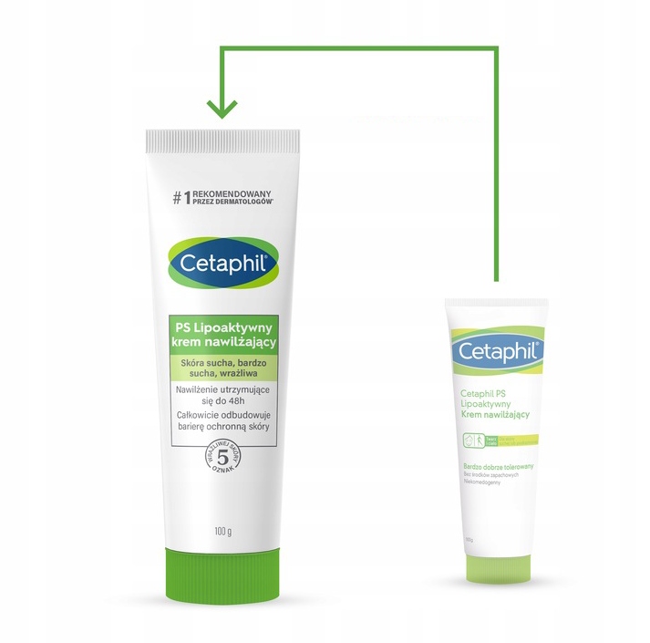 Cetaphil PS 100 ml lipoaktywny krem nawilżający