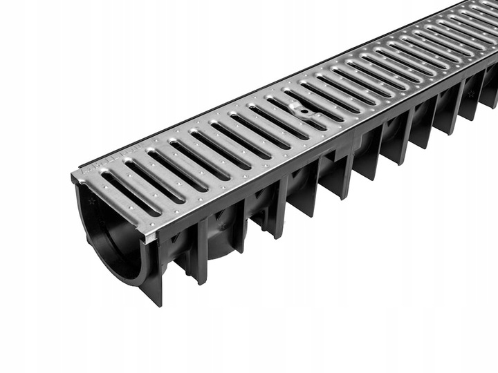Kanał odwodnieniowy z rusztem ocynkowanym ForU70 liniowy A15 AXHELL