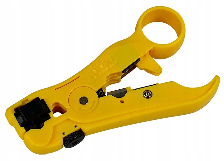 Ściągacz izolacji do kabli RG6 UTP STP HT-352 kabel antenowy koncentryk