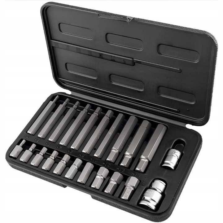 ZESTAW KLUCZY IMBUSOWYCH WEWNĘTRZNYCH BITÓW 10 mm 22 EL. H4-H14 S2 RICHMANN