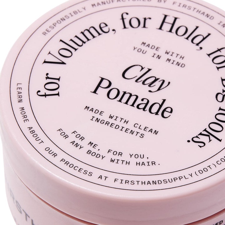 Glinka Pomada do włosów Firsthand Matowa MOCNA Clay Pomade Pasta 88ml